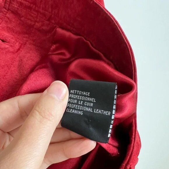 Vintage Jacob Suede Cropped Jacket Size M - Picture 5 of 12